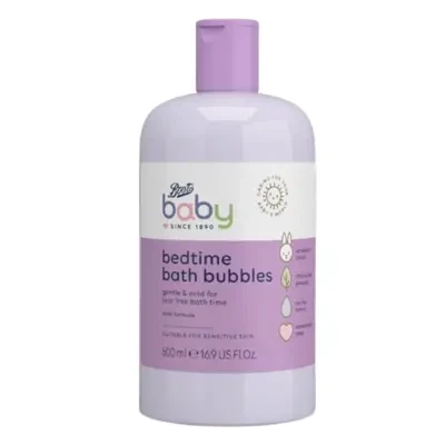 Boots Baby Bedtime Bath Bubbles 500ml