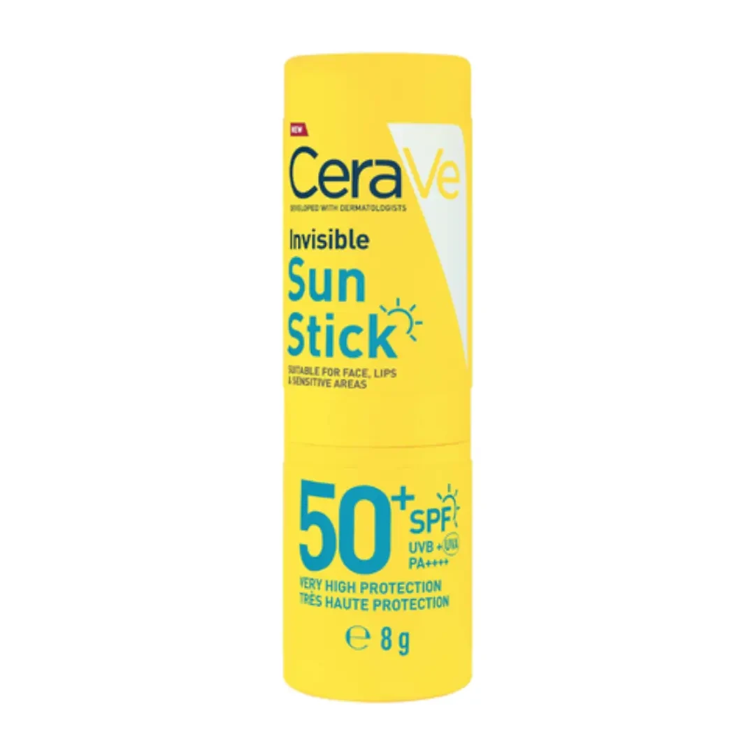 CeraVe Invisible Sun Stick SPF 50+ For Face & lips 8g