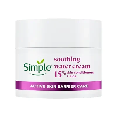 Simple Soothing Water Cream with 15% Skin Conditioners Aloe 50ml