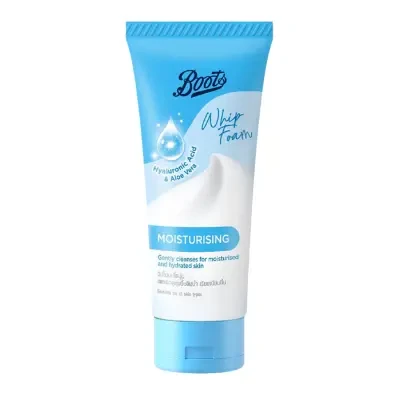 Boots Whip Foam Moisturising Face Wash 100ml
