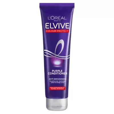 L'Oreal Elvive Colour Protect Anti-Brassiness Purple Conditioner 150ml