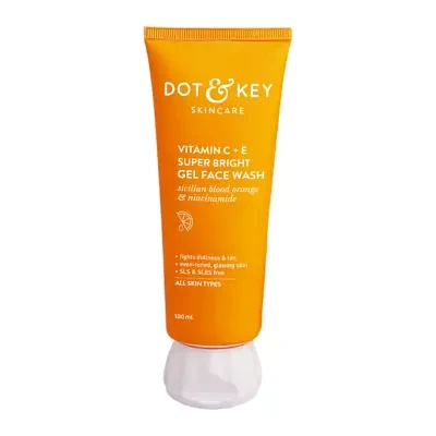 DOT & KEY Vitamin C + E Super Bright Gel Face Wash 100ml