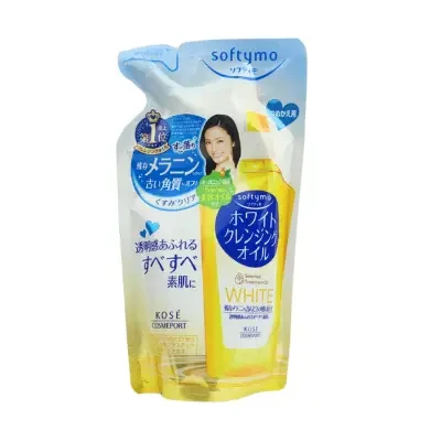 Kose Cosmeport Softymo White Cleansing Oil 200ml (refill pack)