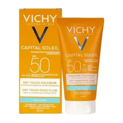 Vichy Capital Soleil SPF 50 Dry Touch Face Fluid Anti -Shine 50ml