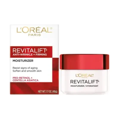 L'Oreal Paris Revitalift Anti-Wrinkle + Firming with Pro-Retinol + Centella Asiatica Moisturizer 48g
