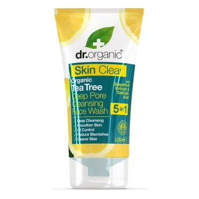 Dr. Organic Skin Clear Deep Pore Cleansing Face Wash 125ml