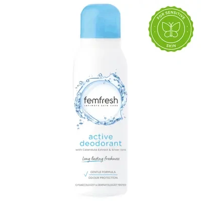 Femfresh Ultimate Care Active Fresh Deodorant 125ml