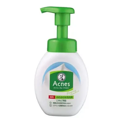 Rohto Mentholatum Acnes Medicated Fluffy Foam Face Wash 160ml
