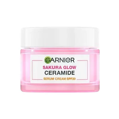 Garnier Sakura Glow Ceramide Serum Cream SPF30 PA+++ 50ml