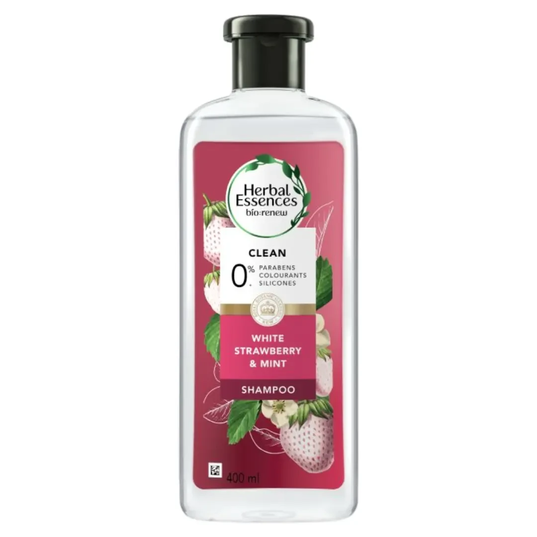 Herbal Essences White Strawberry & Sweet Mint Clean Shampoo 400ml