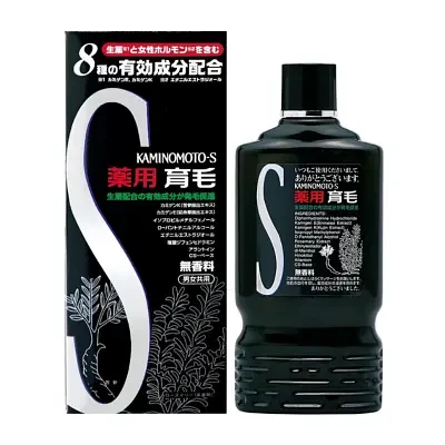 Kaminomoto S-2  Medicinal Hair Growth Essence Unscented 180ml