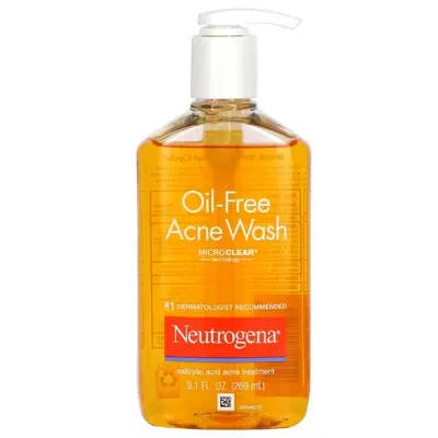 NEUTROGENA® Oil-Free Acne Face Wash with Salicylic Acid Acne Treatment (269 ml)