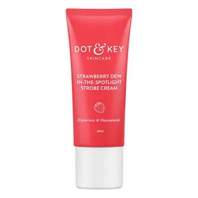 DOT & KEY Strawberry Dew Strobe Cream For Face Skin Radiance Cream 30ml
