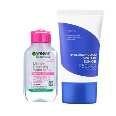 Budget Friendly Basic Skin Care COMBO Protect & Glow Clean