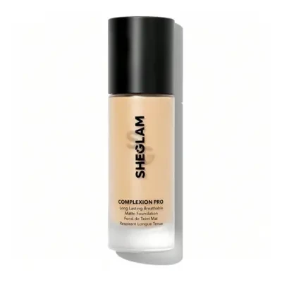 SHEGLAM Complexion Pro Long Lasting Breathable Matte Foundation-Buttercream 30ml