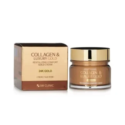3W Clinic Collagen & Luxury Gold Revitalizing Comfort Gold Cream 100ml