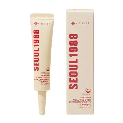 K-SECRET SEOUL 1988 Advanced Shot Retinal Liposome 12% + Black Rice 15ml
