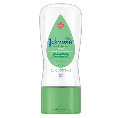 Johnson's® Aloe & Vitamin E Oil Gel 192ml
