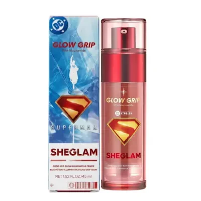 SHEGLAM Superman Glow Grip With Niacinamide Illuminating Primer 45ml