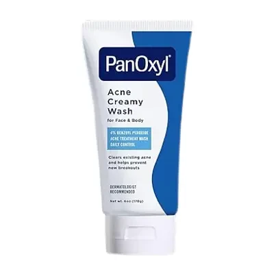 PanOxyl® Acne Creamy Wash Benzoyl Peroxide 4% Daily Control 170g