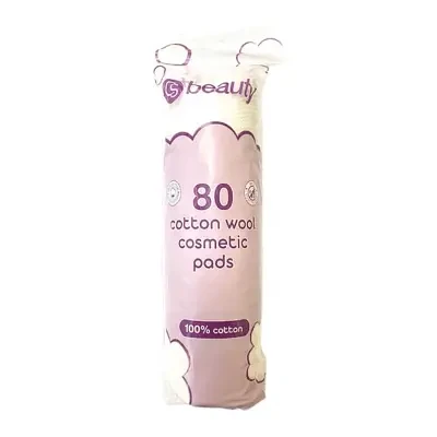 CS Beauty Cotton Pads Round 80Pcs