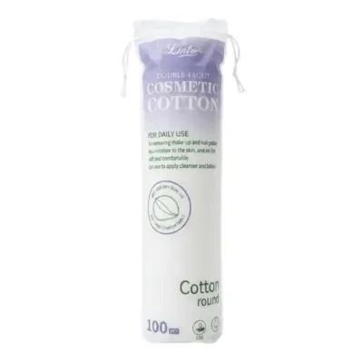 LMLTOP Double Faced Cosmetic Cotton Pads 100Pcs