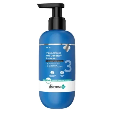 The Derma Co Triple Actives Anti-Dandruff Shampoo 200ml