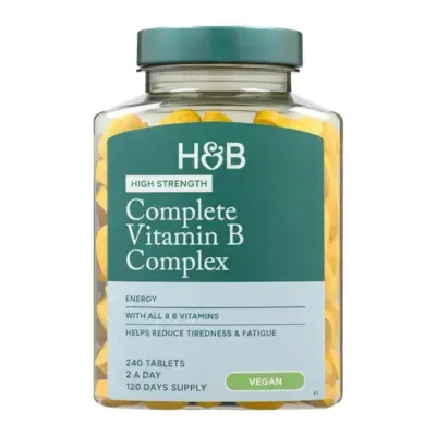 Holland & Barrett High Strength Complete Vitamin B Complex 240 Tablets