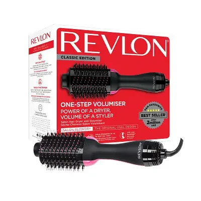 Revlon Salon One-Step Hair Dryer and Volumizer Hot Air Brush - Classic Edition