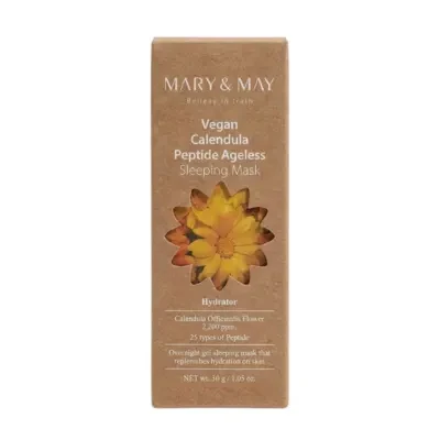 Mary & May Vegan Calendula Peptide Ageless Sleeping Mask 30g