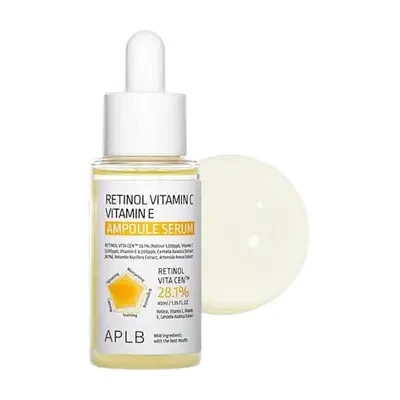 APLB Retinol Vitamin C Vitamin E Ampoule Serum 40ml