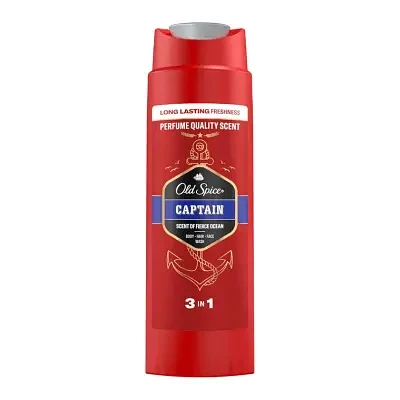 Old Spice Captain 3 in 1 Body, Hair & Face Wash 250ml