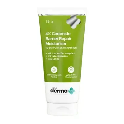 The Derma Co 4% Ceramide Barrier Repair Moisturizer with Niacinamide & Oxylance 50g