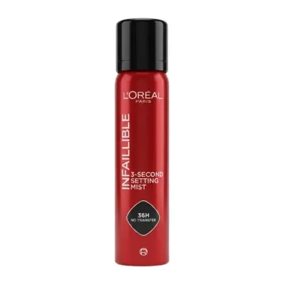 L'Oréal Paris Infallible 3 Second Setting Spray Mist 75ml