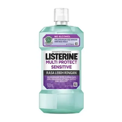 Listerine Multi Protect Sensitive Mouthwash 500ml