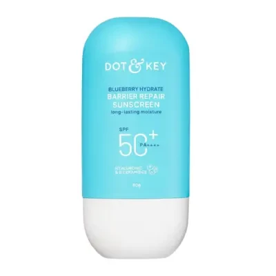 DOT & KEY Blueberry Hydrate Barrier Repair Sunscreen Spf 50+, Pa++++ 80g New Version