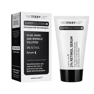The INKEY List SuperSolutions Scar, Mark and Wrinkle Solution 1% Retinol Serum 30ml