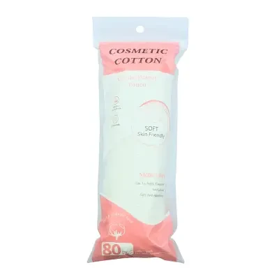 LMLTOP Soft Skin Friendly Skin Care Round Cotton Pads 80 Pcs