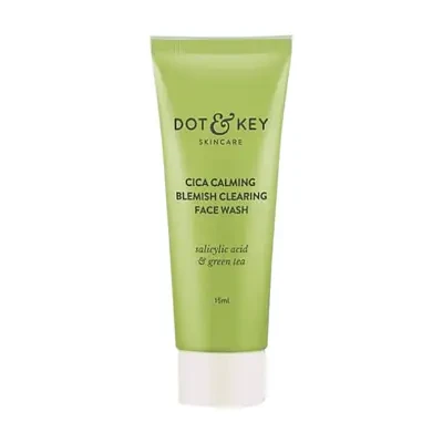 Dot & Key Cica Calming Blemish Clearing Gel Face Wash 15ml