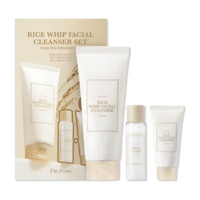 I'm From Rice Whip Facial Cleanser Set
