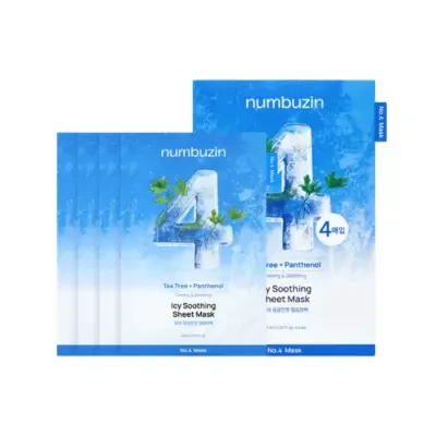 Numbuzin No.4 Icy Soothing Sheet Mask
