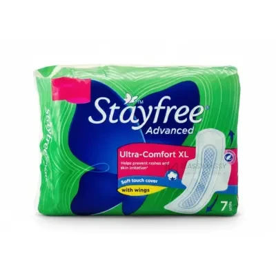 Stayfree Advanced Ultra-Comfort XL sanitary pads 7 Units