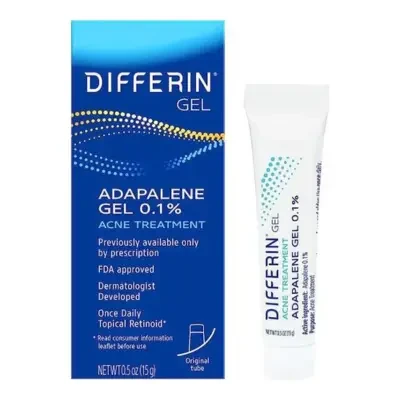 Differin® Gel Adapalene Gel 0.1% Acne Treatment 15g