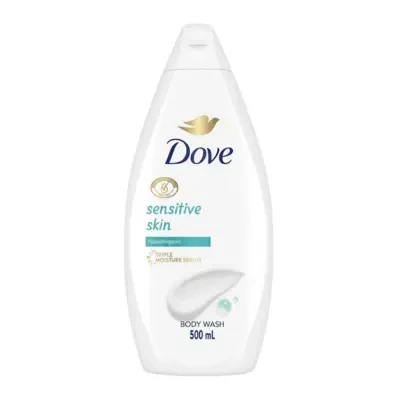Dove Sensitive Skin Hypoallergenic Body Wash 500ml