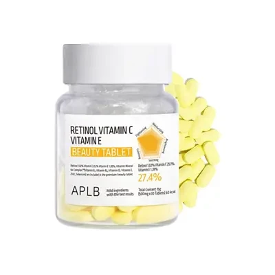 APLB Retinol Vitamin C Vitamin E Beauty Tablets