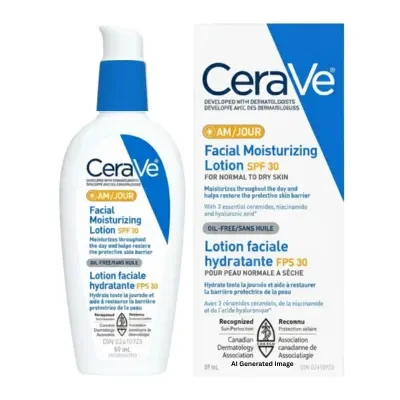 CeraVe AM Facial Moisturizing Lotion with Sunscreen 59ml