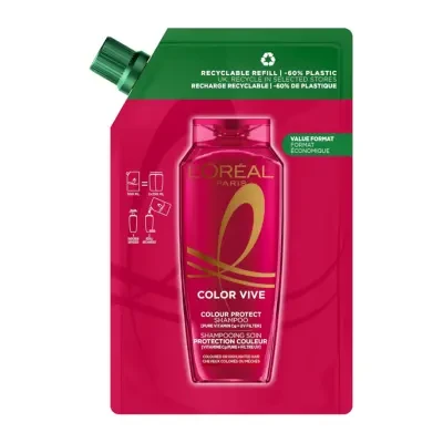 L'Oréal Paris Elvive Color Vive Colour Protect Shampoo 500ml Refill
