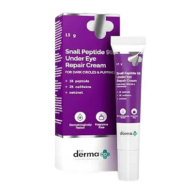 The Derma Co Snail Peptide 96 Under Eye Repair Cream 15g