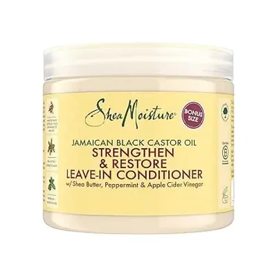 Shea Moisture Jamaican Black Castor Oil Strengthen & Restore Leave-In Conditioner 431ml