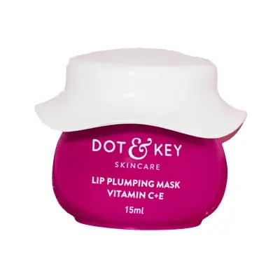Dot & Key Lip Plumping Mask Vitamin C+E Wild Barries & Pomegranate Max Tinted 15ml